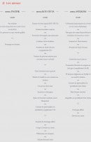 Carte et menu de Le Koudèta à Jard sur Mer — Les menus