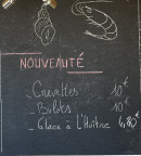 Carte et menu de Chez Mumu à Saint Vincent sur Jard — La nouveauté