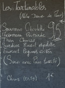 Carte et menu de Chez Mumu à Saint Vincent sur Jard — Les tartinables