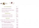 Menu L'Océan - les champagnes,...