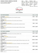 Menu Le Kiosque à Pizzas - Les pizzas