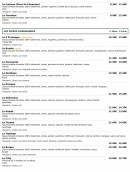 Menu Le Kiosque à Pizzas - Les pizzas pages 2