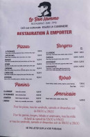 Menu Le Bon’Homme - Pizzas, burgers, kebabs,....