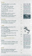 Carte et menu de La Bella Vita à Saint Gilles Croix de Vie — Les pates, viandes, ...