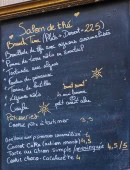 Menu Mimosa - Extrait de la menu