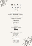 Menu Việt Café - Menu midi