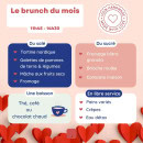 Menu Comme à la maison - Les brunchs