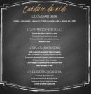 Menu La table de Bellefois - L'ardoise du midi