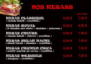 Menu Le Summer - Les kebabs