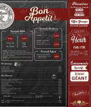 Menu Le Lonjoie - Les formules, desserts, ...