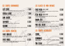 Carte et menu de L'Auberge de la Tannerie à Boivre-la-Vallée — Les coupes et glaces