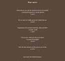 Menu Amphitryon - Les plats