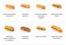 Menu Feuillette - Les sandwichs et wraps