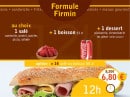 Menu Firmin - Formule midi firmin