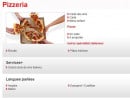 Menu La Firenza - information sur les menu 