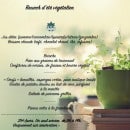 Menu La petite graine - brunchs