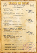 Menu Burger Sur Vienne - Burgers