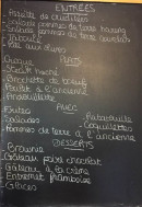 Carte et menu de Le vieux cedre by l épicurien à Le Dorat — Exemple de menu