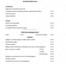 Menu Bar Le Lac - Les sandwichs, paninis et desserts, ...