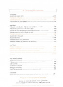 Carte et menu de Auberge Dupuytren à Pierre Buffiere — Les plats à la carte
