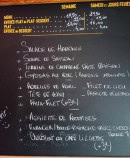 Carte et menu de Bistrot Saint Jean à Saint Jean Ligoure — L'ardoise