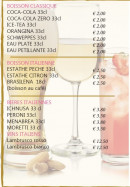 Carte et menu de Il forno à Saint-Dié-des-Vosges — Les boissons, vins italiens
