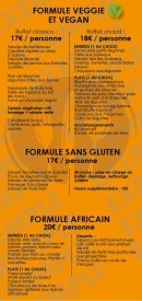 Menu Hilaris Saveur - Les formules