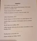 Menu L'auberge Des 3 Petits Cochons - Les suggestions