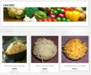 Menu Colis Frais - Les legumes