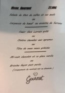 Menu Le square - Le menu à 22€