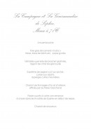 Menu Les Jardins de Sophie - Menu à 71€