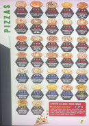 Menu Toscane - Les pizzas