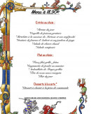 Carte et menu de Au Pays de Jeanne à Domremy la Pucelle — Le menu à 18.90€