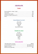 Menu Aux Délices du Cacao - Les plats