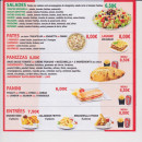 Menu Le Daily Auxerre - Les salades, pâtes, ...