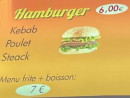 Menu Ozyil kebab - Les hamburgers