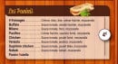 Menu Sunpizza - Paninis
