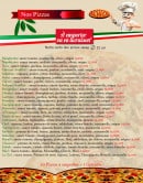 Menu Restauran De Vieux Pont - Les pizzas à emporter