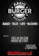 Menu Amis burger house - Carte et menu AmiS Burger Belfort