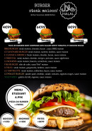 Menu Chrono pizza - Les burgers