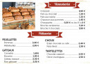 Menu Jules & John - les Viennoiseries