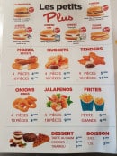 Menu Texas grill - Petits plus 