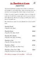 Menu Mémé Liesel - Les Flammeküches de la maiso