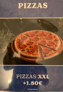 Menu L'Olive Bleue - La carte des pizzas