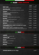 Menu Pizza Goupil - Les pizzas base crème