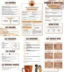 Menu Afrik'N'Fusion - Les entrées, salades, desserts,...
