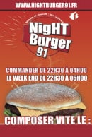 Menu Night Burger - Carte et menu Night Burger Evry
