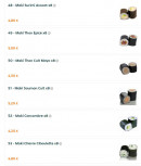 Menu Sushi So - Les makis page 2