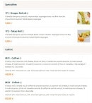 Menu Sushi So - Les spécialités et coffret