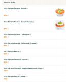 Menu Sushi So - Les tartares de riz
